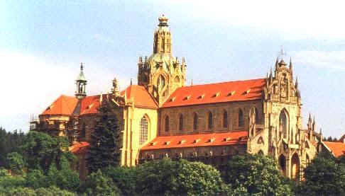 Kladruby, de kathedraal