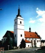 Horsovsky tyn, church